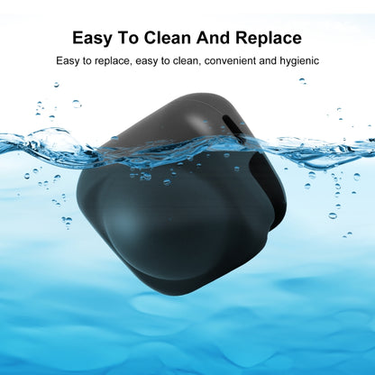 For Insta360 X4 / X5 PULUZ Silicone Protective  Lens Cover (Black) - Len Accessories by PULUZ | Online Shopping UK | buy2fix