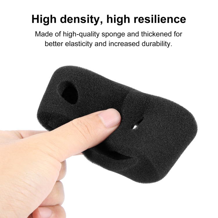 For Insta360 Ace Pro / Ace PULUZ High Density Foam Windshield (Black) - Case & Bags by PULUZ | Online Shopping UK | buy2fix