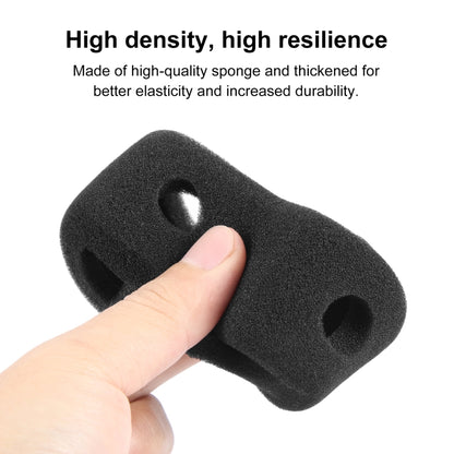 For DJI Osmo Action 5 Pro / 4 / 3 PULUZ High Density Foam Windshield (Black) by PULUZ