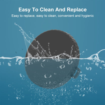 For DJI Osmo Action 5 Pro / 4 / 3 PULUZ Silicone Lens Cap (Black) by PULUZ