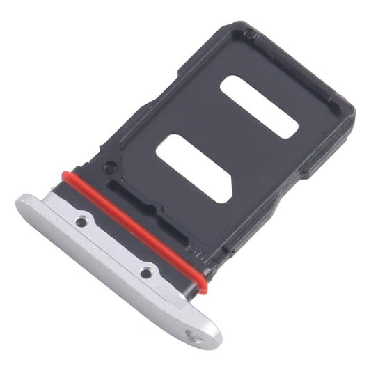 For Asus Zenfone 9 AI2202 SIM Card Tray (Silver) - Card Tray by buy2fix | Online Shopping UK | buy2fix