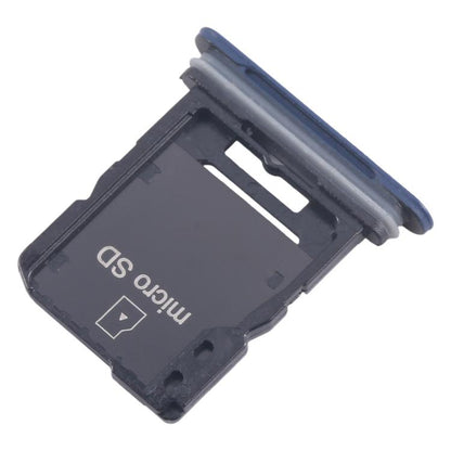 For Sony Xperia Ace III SIM + Micro SD Card Tray (Blue) - Card Tray by buy2fix | Online Shopping UK | buy2fix