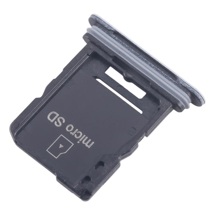 For Sony Xperia Ace III SIM + Micro SD Card Tray (White) - Card Tray by buy2fix | Online Shopping UK | buy2fix