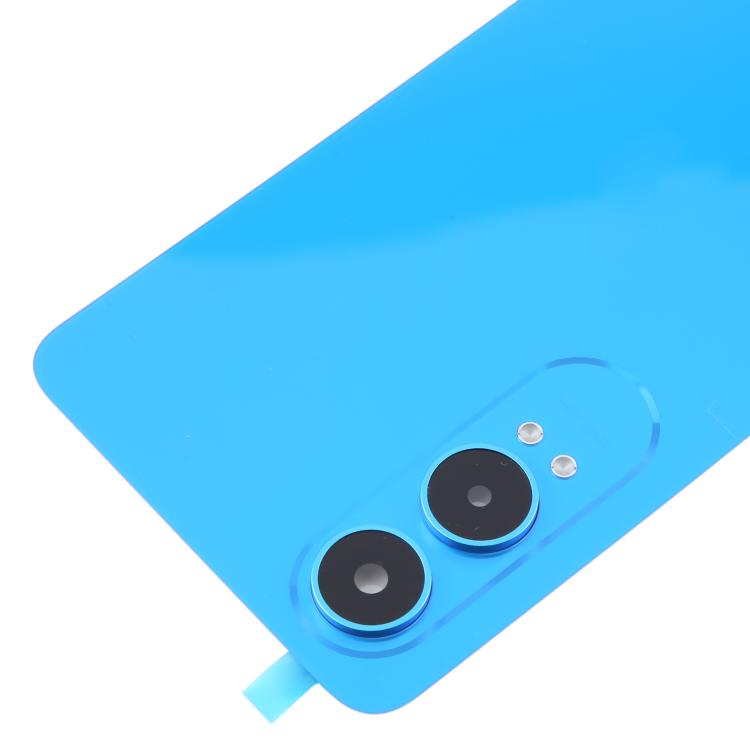 For OnePlus Nord CE4 Lite Plastic Back Cover with Camera Lens Cover(Blue) - Back Cover by buy2fix | Online Shopping UK | buy2fix