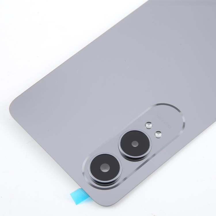 For OnePlus Nord CE4 Lite Plastic Back Cover with Camera Lens Cover(Silver) - Back Cover by buy2fix | Online Shopping UK | buy2fix