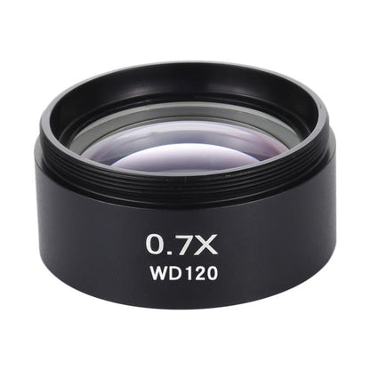 Stereo Microscopes Auxiliary Objective Lens Barlow Lens Magnifier 0.7X WD120 - Digital Microscope by buy2fix | Online Shopping UK | buy2fix