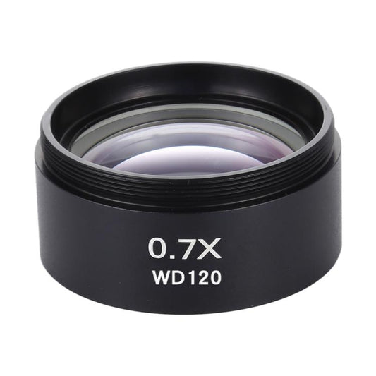 Stereo Microscopes Auxiliary Objective Lens Barlow Lens Magnifier 0.7X WD120 - Digital Microscope by buy2fix | Online Shopping UK | buy2fix