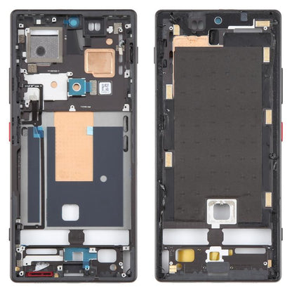 For ZTE nubia Z70 Ultra NX733J NX736J Middle Frame Bezel Plate (Black) - For ZTE by buy2fix | Online Shopping UK | buy2fix