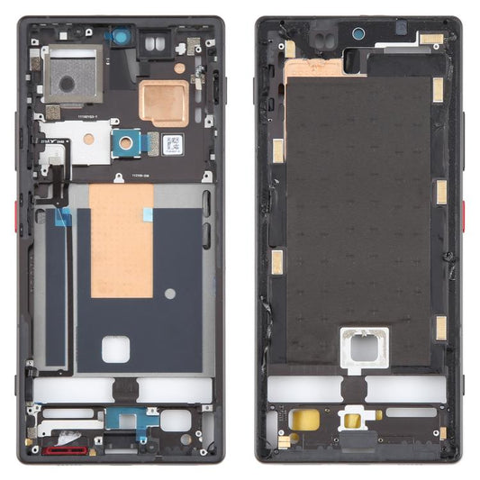 For ZTE nubia Z70 Ultra NX733J NX736J Middle Frame Bezel Plate (Black) - For ZTE by buy2fix | Online Shopping UK | buy2fix