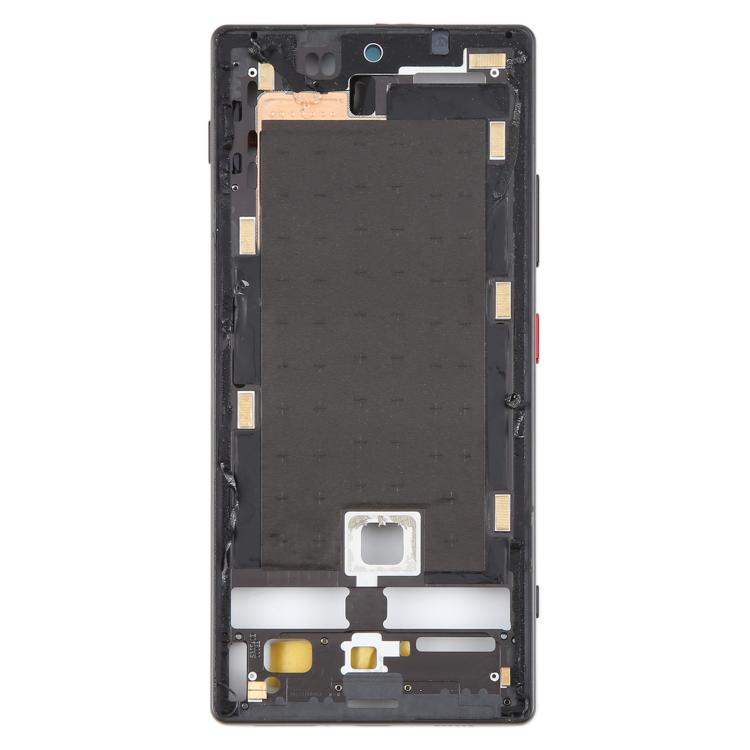 For ZTE nubia Z70 Ultra NX733J NX736J Middle Frame Bezel Plate (Black) - For ZTE by buy2fix | Online Shopping UK | buy2fix
