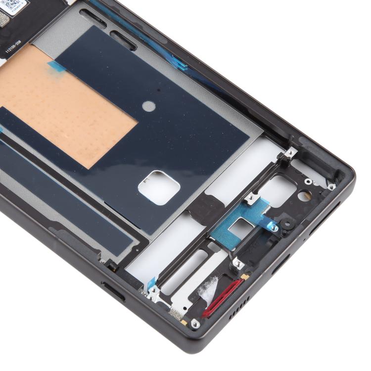 For ZTE nubia Z70 Ultra NX733J NX736J Middle Frame Bezel Plate (Black) - For ZTE by buy2fix | Online Shopping UK | buy2fix