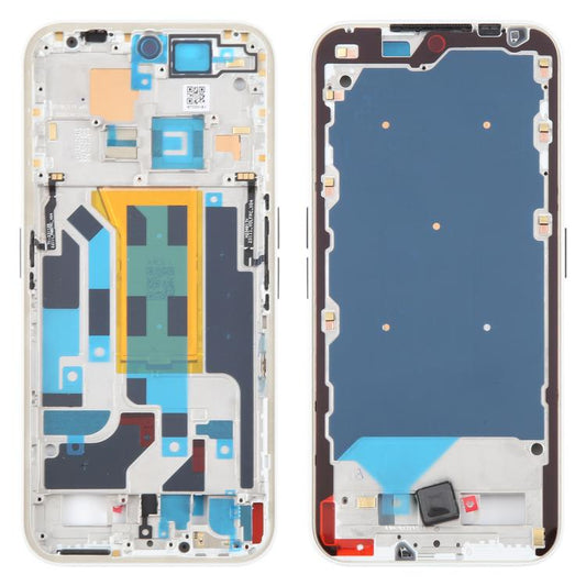 For Nothing Phone 2a A142 Middle Frame Bezel Plate (White) - For Nothing by buy2fix | Online Shopping UK | buy2fix