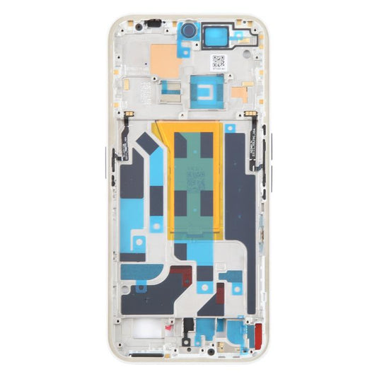 For Nothing Phone 2a A142 Middle Frame Bezel Plate (White) - For Nothing by buy2fix | Online Shopping UK | buy2fix