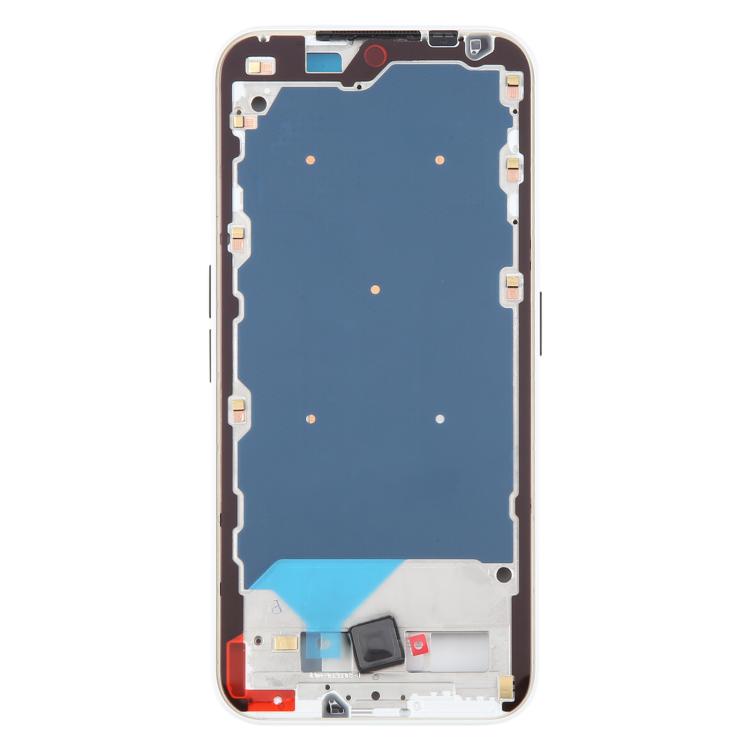 For Nothing Phone 2a A142 Middle Frame Bezel Plate (White) - For Nothing by buy2fix | Online Shopping UK | buy2fix