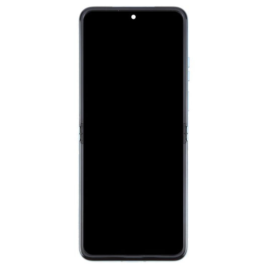 For Motorola Razr 40 Ultra XT2321-3 XT2321-1 XT2321-2 Original LCD Screen Digitizer Full Assembly with Frame (Blue) - LCD Screen by buy2fix | Online Shopping UK | buy2fix