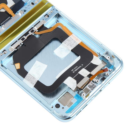 For Motorola Razr 40 Ultra XT2321-3 XT2321-1 XT2321-2 Original LCD Screen Digitizer Full Assembly with Frame (Blue) - LCD Screen by buy2fix | Online Shopping UK | buy2fix
