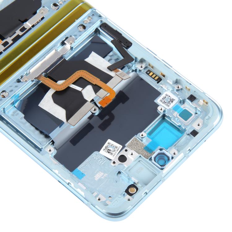 For Motorola Razr 40 Ultra XT2321-3 XT2321-1 XT2321-2 Original LCD Screen Digitizer Full Assembly with Frame (Blue) - LCD Screen by buy2fix | Online Shopping UK | buy2fix