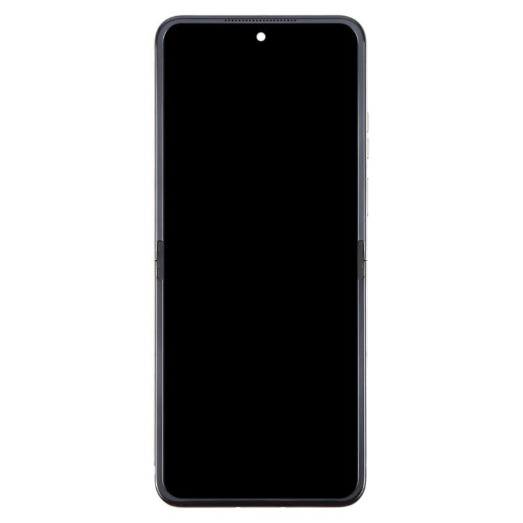 For Motorola Razr 2024 Original LCD Screen Digitizer Full Assembly with Frame (Orange) - LCD Screen by buy2fix | Online Shopping UK | buy2fix