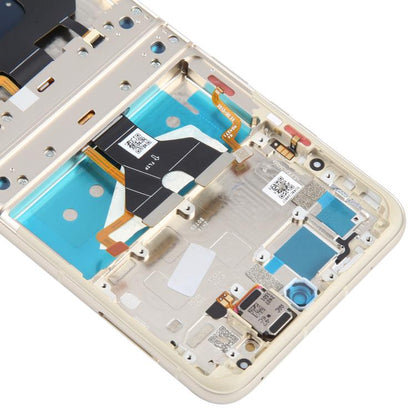 For Motorola Razr 2024 Original LCD Screen Digitizer Full Assembly with Frame (Orange) - LCD Screen by buy2fix | Online Shopping UK | buy2fix