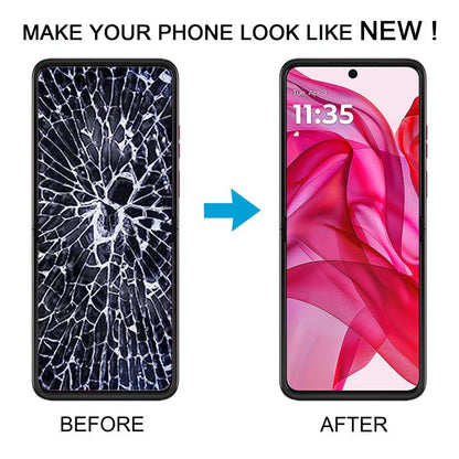 For Motorola Razr+ 2024 Original LCD Screen Digitizer Full Assembly with Frame (Gold) - LCD Screen by buy2fix | Online Shopping UK | buy2fix