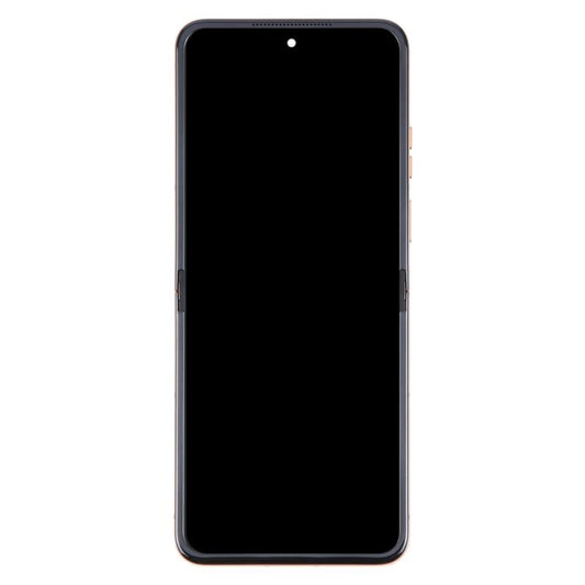 For Motorola Razr 50 Ultra Original LCD Screen Digitizer Full Assembly with Frame (Gold) - LCD Screen by buy2fix | Online Shopping UK | buy2fix