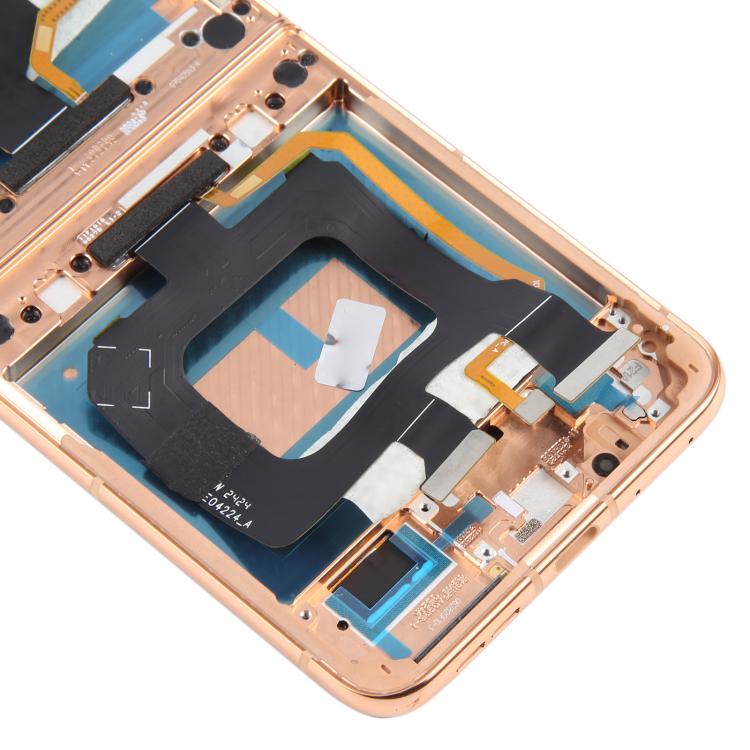 For Motorola Razr 50 Ultra Original LCD Screen Digitizer Full Assembly with Frame (Gold) - LCD Screen by buy2fix | Online Shopping UK | buy2fix