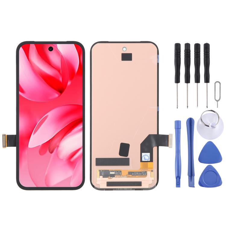 For Google Pixel 9a GXQ96 GTF7P G3Y12 Original OLED LCD Screen with Digitizer Full Assembly - LCD Screen by buy2fix | Online Shopping UK | buy2fix