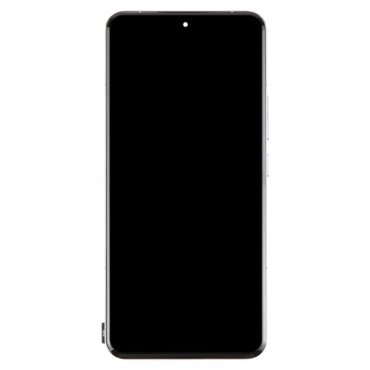 For Xiaomi 14 Pro AMOLED Original LCD Screen Digitizer Full Assembly with Frame (Silver) - LCD Screen by buy2fix | Online Shopping UK | buy2fix