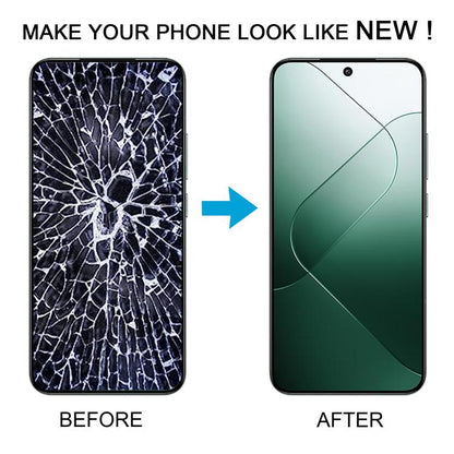 For Xiaomi 14 AMOLED Original LCD Screen Digitizer Full Assembly with Frame (Silver) - LCD Screen by buy2fix | Online Shopping UK | buy2fix