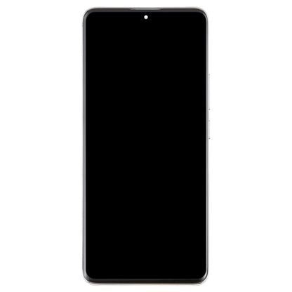 For Xiaomi Poco X7 5G AMOLED Original LCD Screen Digitizer Full Assembly with Frame (Silver) - LCD Screen by buy2fix | Online Shopping UK | buy2fix