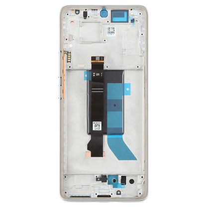 For Xiaomi Poco X7 5G AMOLED Original LCD Screen Digitizer Full Assembly with Frame (Silver) - LCD Screen by buy2fix | Online Shopping UK | buy2fix