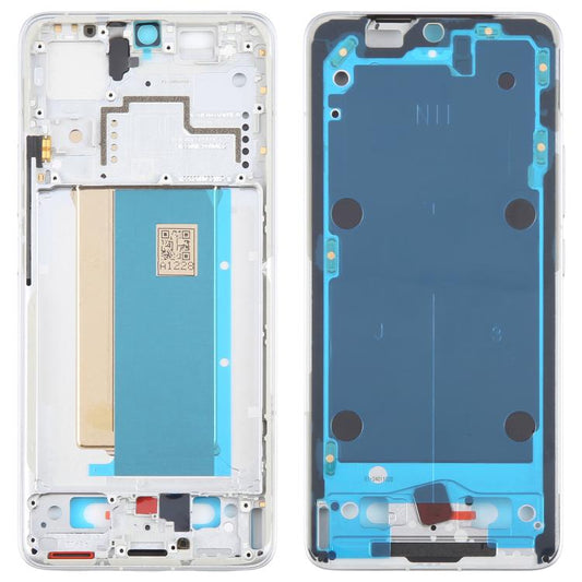 For Xiaomi Poco F6 Pro Original Middle Frame Bezel Plate (White) - Frame Bezel Plate by buy2fix | Online Shopping UK | buy2fix