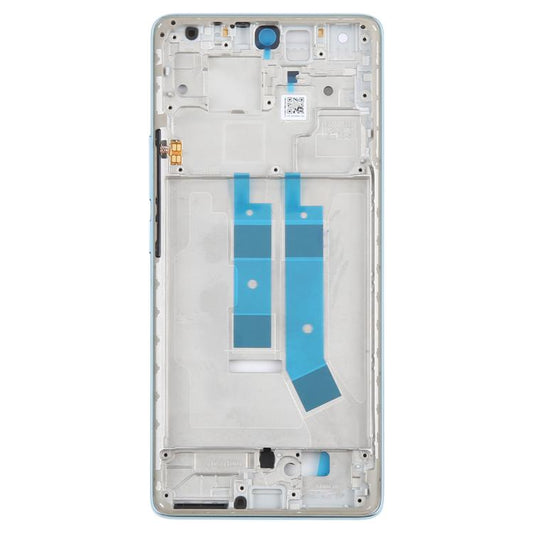 For Xiaomi Redmi Note 14 Pro 4G Original Middle Frame Bezel Plate (Blue) - Frame Bezel Plate by buy2fix | Online Shopping UK | buy2fix