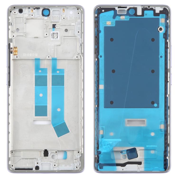 For Xiaomi Redmi Note 14 Pro 4G Original Middle Frame Bezel Plate (Purple) - Frame Bezel Plate by buy2fix | Online Shopping UK | buy2fix
