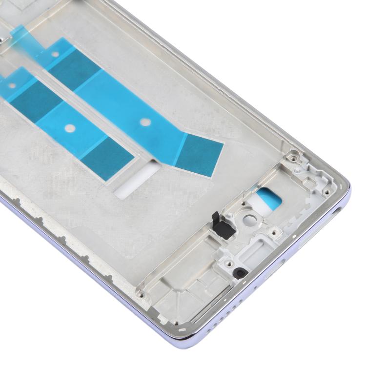 For Xiaomi Redmi Note 14 Pro 4G Original Middle Frame Bezel Plate (Purple) - Frame Bezel Plate by buy2fix | Online Shopping UK | buy2fix