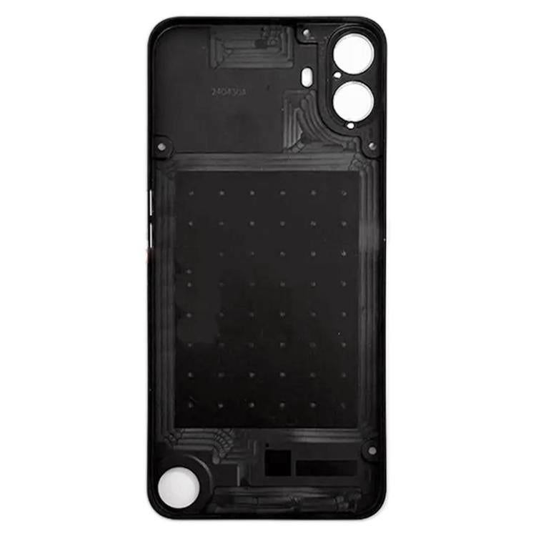 For Nothing CMF Phone 1 Plastic Battery Back Cover(Black) - For Nothing by buy2fix | Online Shopping UK | buy2fix