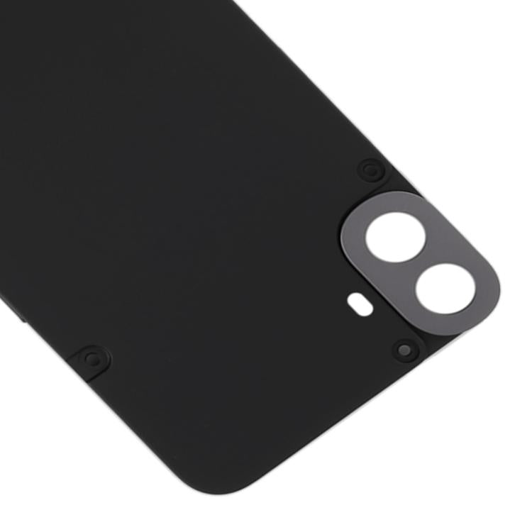 For Nothing CMF Phone 1 Plastic Battery Back Cover(Black) - For Nothing by buy2fix | Online Shopping UK | buy2fix