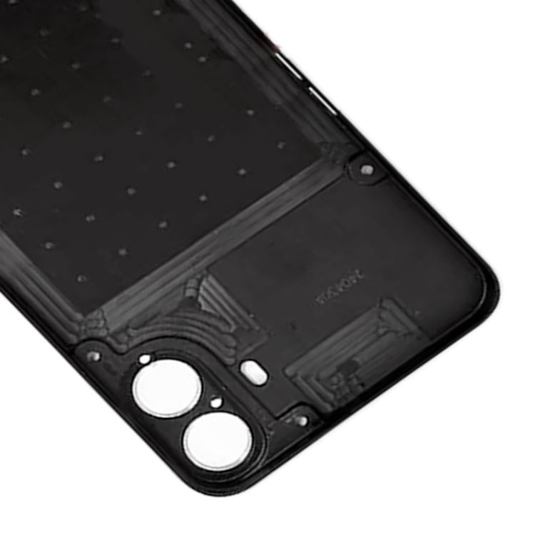 For Nothing CMF Phone 1 Plastic Battery Back Cover(Black) - For Nothing by buy2fix | Online Shopping UK | buy2fix