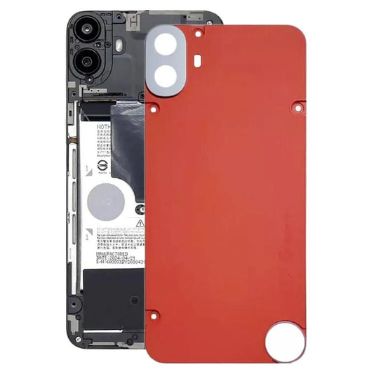 For Nothing CMF Phone 1 Plastic Battery Back Cover(Orange) - For Nothing by buy2fix | Online Shopping UK | buy2fix