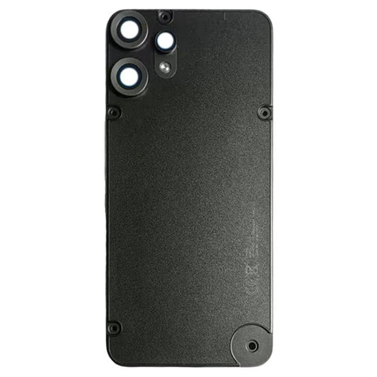 For Nothing CMF Phone 2 Pro Plastic Battery Back Cover(Black) - For Nothing by buy2fix | Online Shopping UK | buy2fix