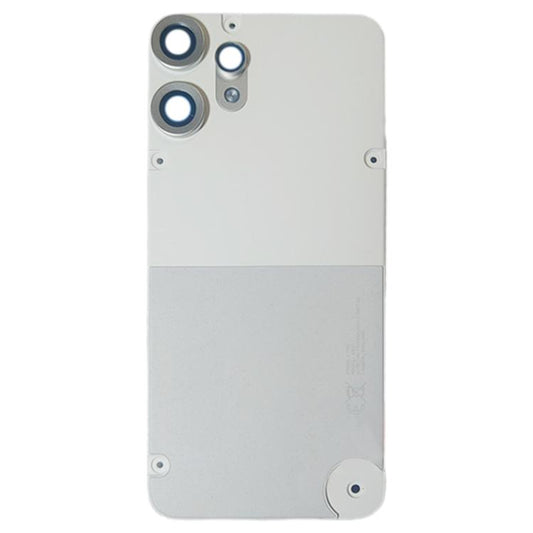 For Nothing CMF Phone 2 Pro Plastic Battery Back Cover(White) - For Nothing by buy2fix | Online Shopping UK | buy2fix