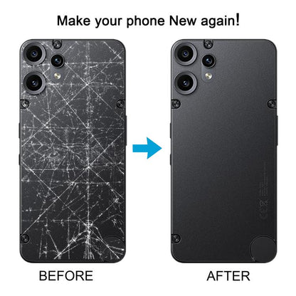 For Nothing CMF Phone 2 Pro Plastic Battery Back Cover(White) - For Nothing by buy2fix | Online Shopping UK | buy2fix