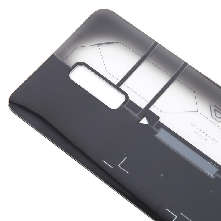 For ZTE nubia RedMagic 6S Pro Glass Battery Back Cover(Transparent) - For ZTE by buy2fix | Online Shopping UK | buy2fix