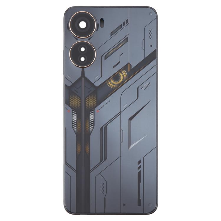 For ZTE nubia Neo 5G 8150N Plastic Battery Back Cover with Middle Frame / Camera Lens Cover(Black) - For ZTE by buy2fix | Online Shopping UK | buy2fix