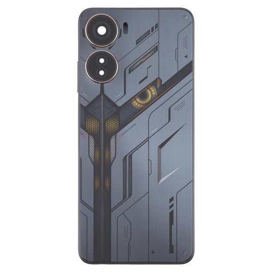 For ZTE nubia Neo 5G 8150N Plastic Battery Back Cover with Middle Frame / Camera Lens Cover(Black) - For ZTE by buy2fix | Online Shopping UK | buy2fix
