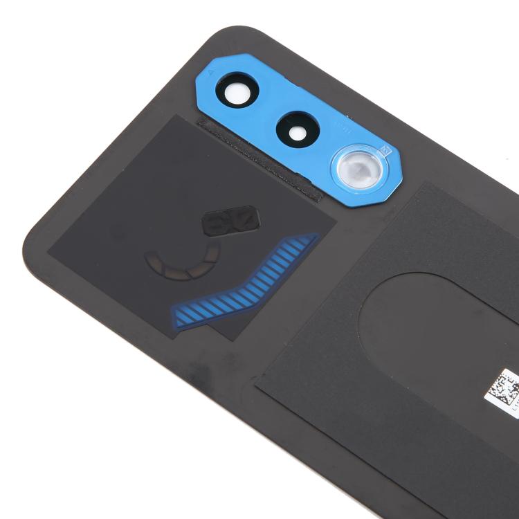 For ZTE nubia Neo 3 GT Glass Battery Back Cover with Camera Lens Cover(Gray) - For ZTE by buy2fix | Online Shopping UK | buy2fix