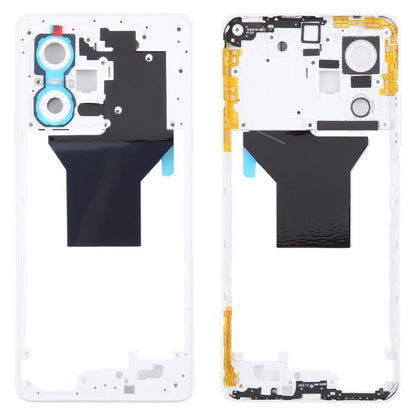 For Xiaomi Redmi Note 12 Pro 5G Original Middle Frame Bezel Plate (White) - Frame Bezel Plate by buy2fix | Online Shopping UK | buy2fix
