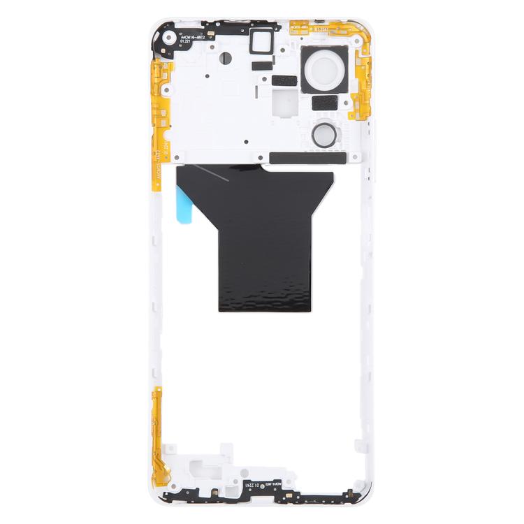 For Xiaomi Redmi Note 12 Pro 5G Original Middle Frame Bezel Plate (White) - Frame Bezel Plate by buy2fix | Online Shopping UK | buy2fix