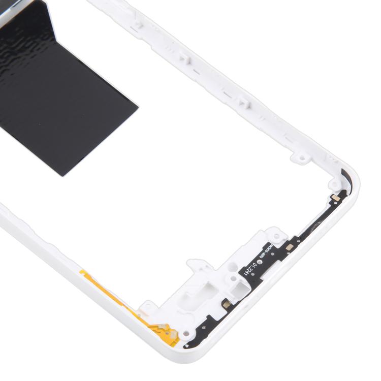 For Xiaomi Redmi Note 12 Pro 5G Original Middle Frame Bezel Plate (White) - Frame Bezel Plate by buy2fix | Online Shopping UK | buy2fix