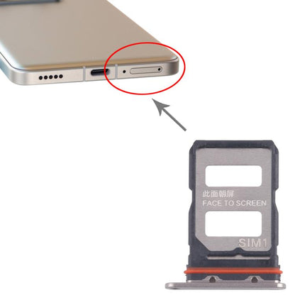 For Xiaomi 14T Pro 5G 10pcs Original SIM Card Tray + SIM Card Tray (Gold) - Card Tray by buy2fix | Online Shopping UK | buy2fix